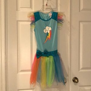 Girls rainbow dash costume